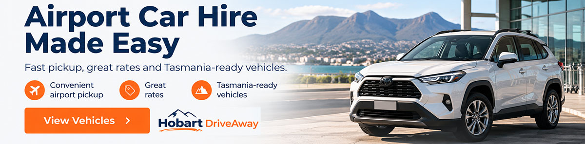 Hobart DriveAway Car Rental